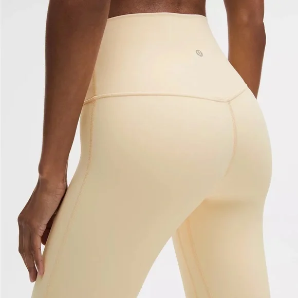 Lululemon Buttercream Crop Align Leggings 17” Size 8 - Picture 7 of 10